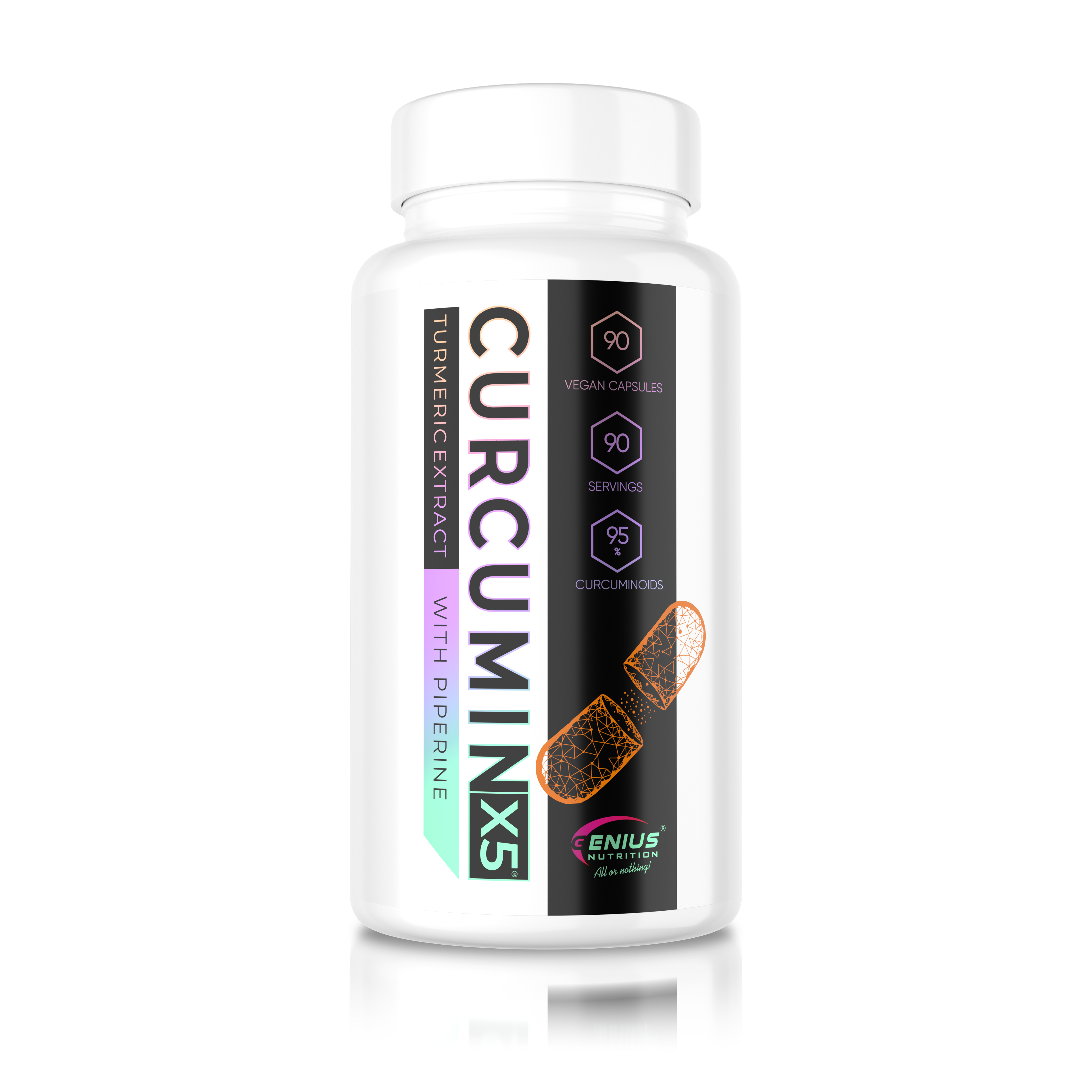 Curcumin-XT 90caps/45serv – Genius Nutrition® Europe