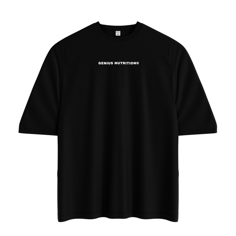 Load image into Gallery viewer, GENIUS NUTRITION® Oversized T-Shirt Sand - 100% cotton t-shirt, 260 gsm, offering durability and comfort on the skin, easily paired with any style.