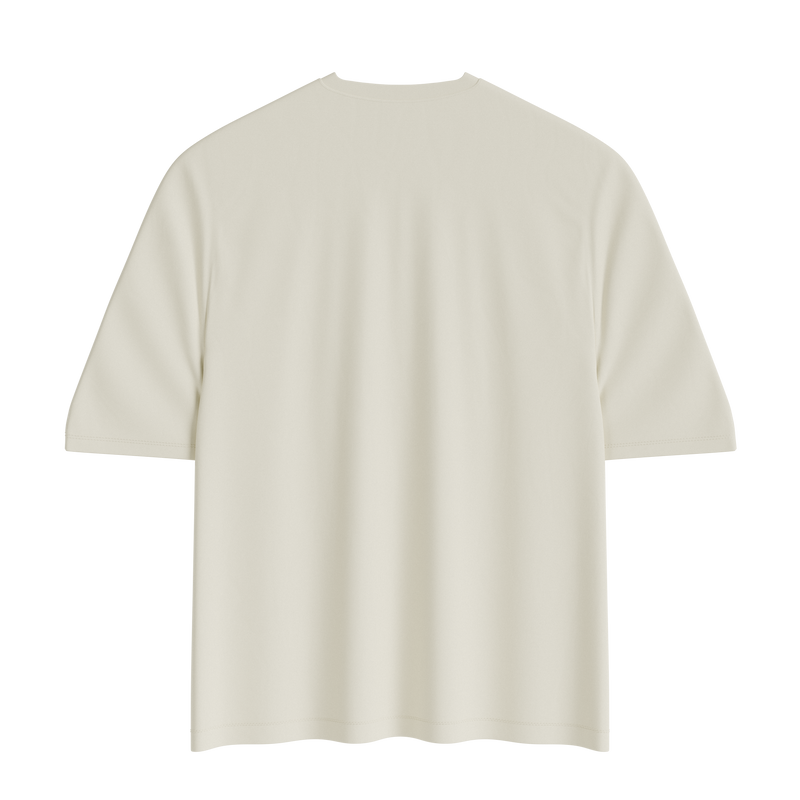 Load image into Gallery viewer, GENIUS NUTRITION® Oversized T-Shirt Sand - 100% cotton t-shirt, 260 gsm, offering durability and comfort on the skin, easily paired with any style.