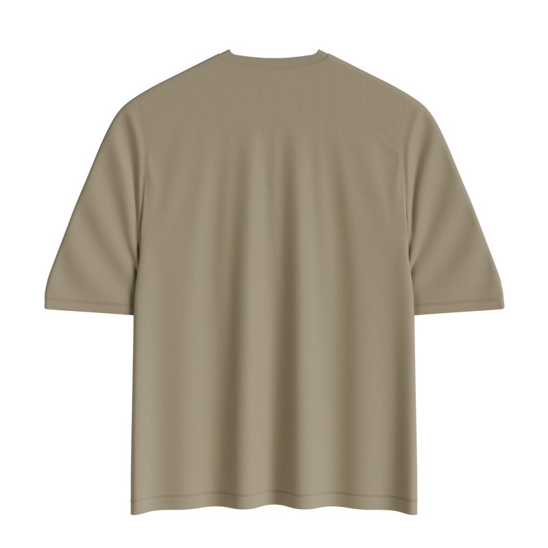 Load image into Gallery viewer, GENIUS NUTRITION® Oversized T-Shirt Sand - 100% cotton t-shirt, 260 gsm, offering durability and comfort on the skin, easily paired with any style.