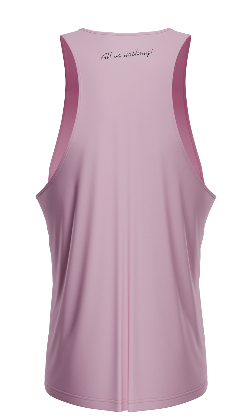 Load image into Gallery viewer, GN® GYM TANK TOP Pink - Made from a premium blend of cotton and spandex, this tank top provides ultimate comfort and is easy to pair with any sports gear.