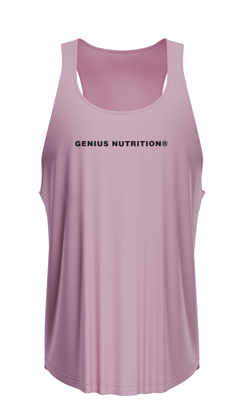 Load image into Gallery viewer, GN® GYM TANK TOP Pink - Made from a premium blend of cotton and spandex, this tank top provides ultimate comfort and is easy to pair with any sports gear.