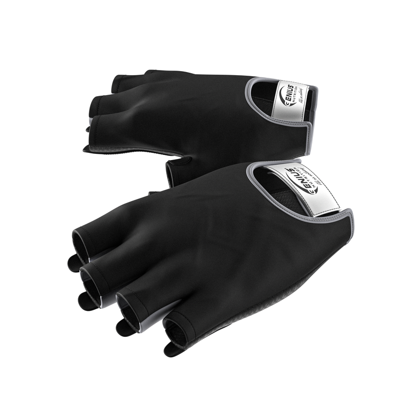 Load image into Gallery viewer, GYM GLOVES GG-4 Genius Nutrition BLACK – Performance and comfort in every workout! Made from high-quality materials, these gloves provide optimal grip, flexibility, and durability.