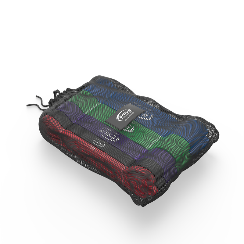 Load image into Gallery viewer, PULL-UP BANDS GG-1 Genius Nutrition - Enhance strength, flexibility, and mobility, offering adjustable resistance and portability for a customizable workout experience.