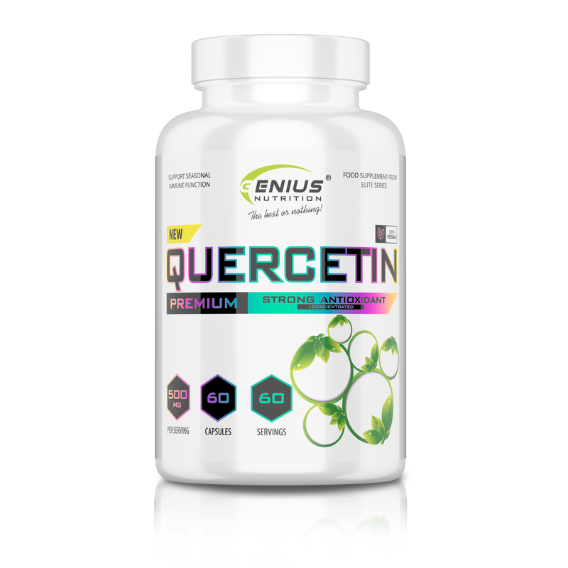 Load image into Gallery viewer, QUERCETIN 60 caps/60 serv - Natural bioflavonoid supplement found in high
concentrations in red wine, onions, and green tea. It supports and balances your immune system, stimulating the body's natural response to seasonal health challenges posed by the environment.