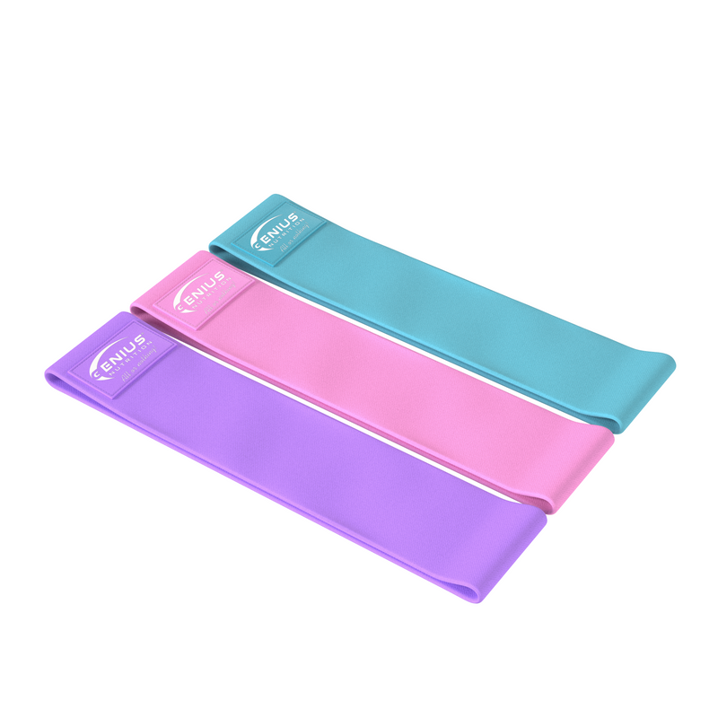 Load image into Gallery viewer, RESISTANCE BANDS GG-1 Genius Nutrition - Perfect for toning the glutes, strengthening the abdominal area, and sculpting the legs, making them an essential accessory for any workout routine, whether at the gym or outdoors.