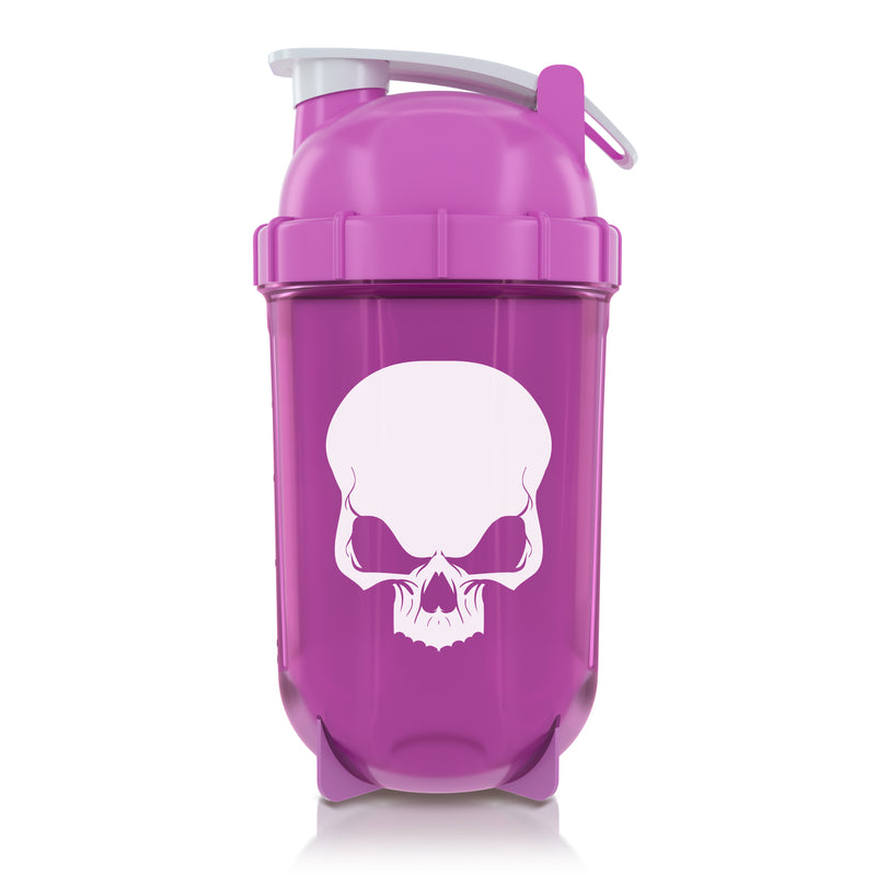 Load image into Gallery viewer, Shaker WARCRY® 500ml Pink - Made from durable Tritan with a 500ml/16oz capacity, this BPA-free shaker provides a safe and healthy way to enjoy drinks. Its smart design features a leak-resistant lid to prevent spills.