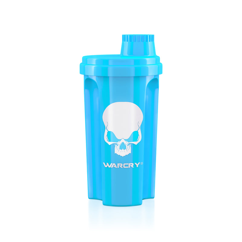 Load image into Gallery viewer, Shaker WARCRY® 700ml Transparent Turquoise - Ideal shaker for fast and efficient mixing of nutritional supplements, BPA-free for safety and health.