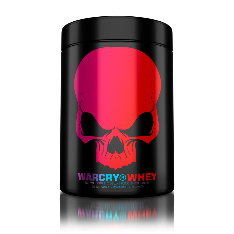 Load image into Gallery viewer, WARCRY CLEAR WHEY 500g 20serv Genius Nutrition Watermelon Candy - Low-calorie clear whey isolate protein supplement with no added sugars or fats, minimal lactose.