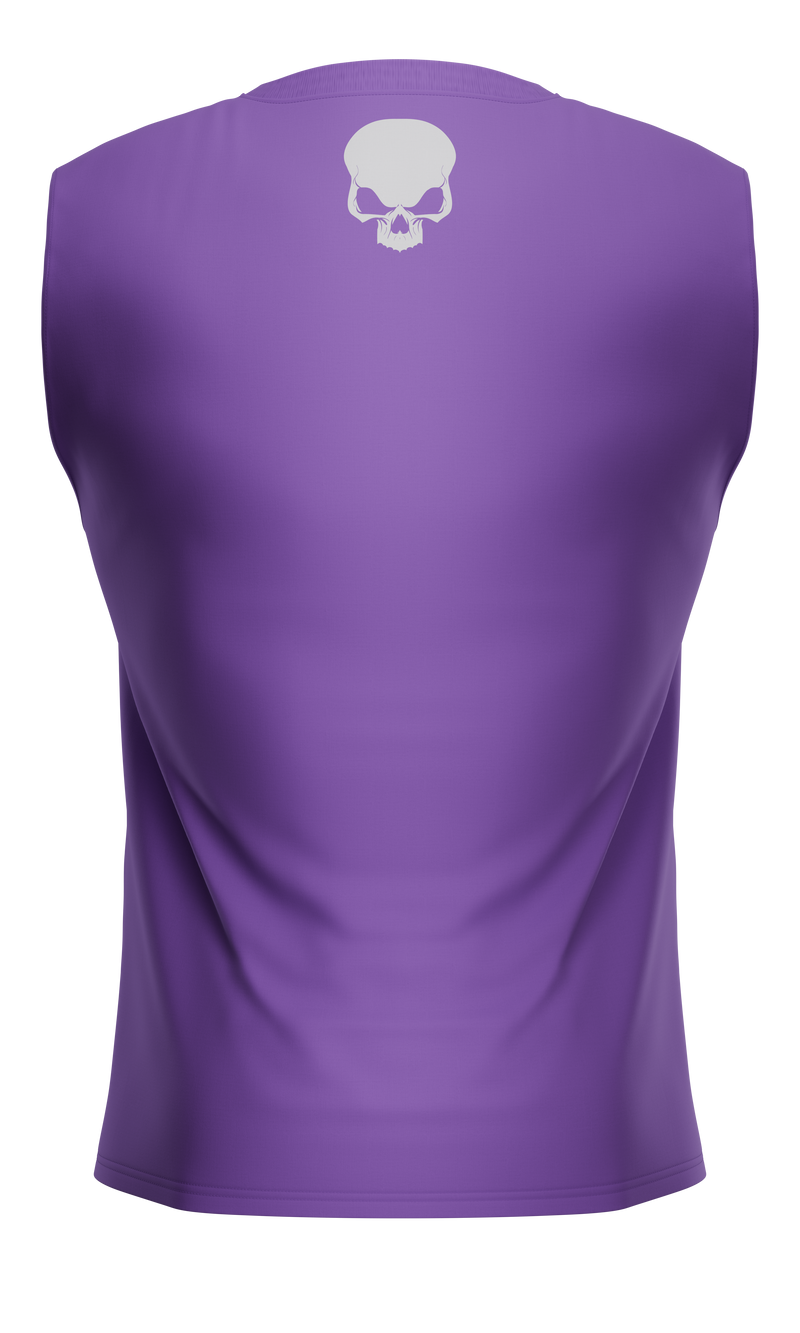 Load image into Gallery viewer, WARCRY® FITNESS TANK TOP Purple - Made from a premium blend of cotton and spandex, this tank top provides ultimate comfort and is easy to pair with any sports gear.