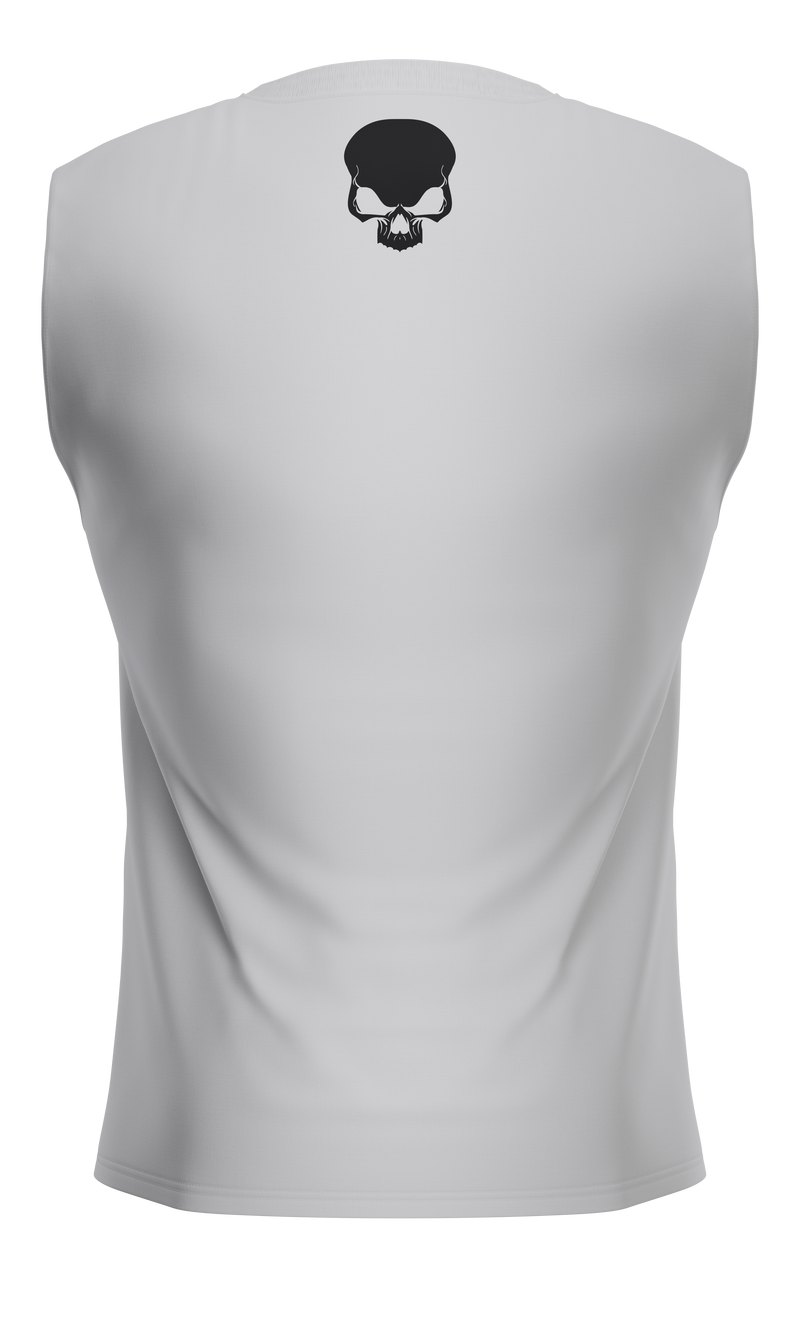Load image into Gallery viewer, WARCRY® FITNESS TANK TOP White - Made from a premium blend of cotton and spandex, this tank top provides ultimate comfort and is easy to pair with any sports gear.