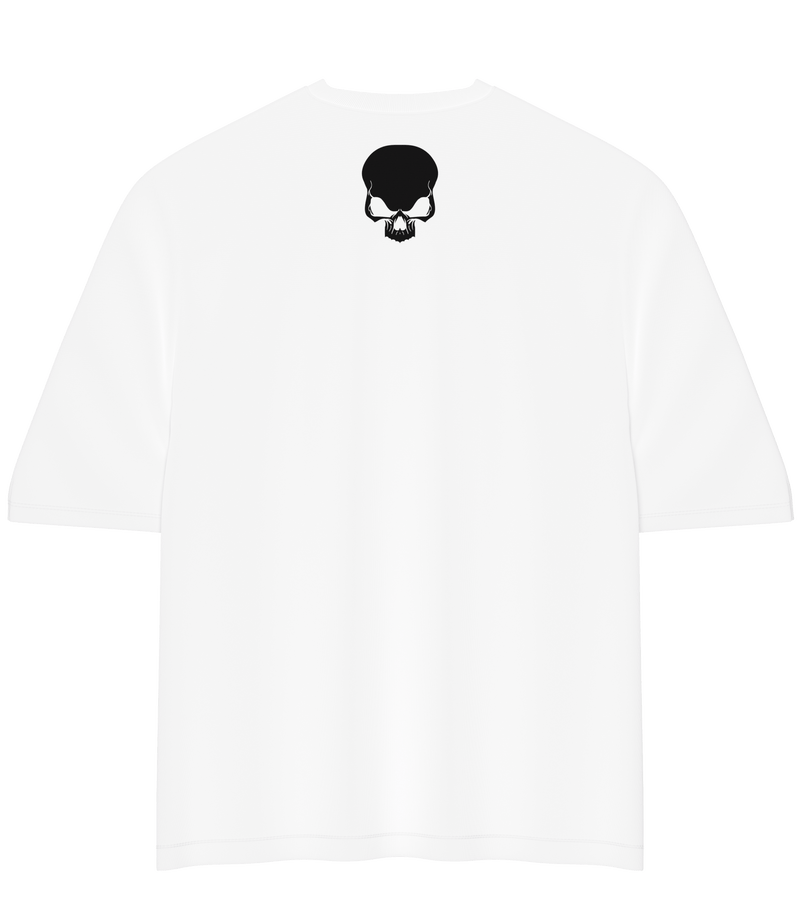 Load image into Gallery viewer, WARCRY® Oversized T-Shirt White - 100% cotton t-shirt, weighing 260 gsm, ideal for durability and comfort on the skin, easy to match with any style.