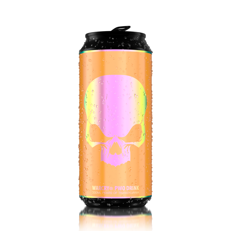 Load image into Gallery viewer, WARCRY® PWO 330ML Pears of Transilvania - Ready-to-drink pre-workout supplement with 0 calories, ideal for maximum energy, pump, and endurance.