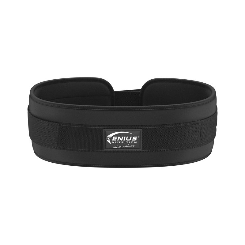 Load image into Gallery viewer, WEIGHTLIFTING BELT GG-3 Genius Nutrition - EVA-Nylon Weightlifting Belt combines durability, support, comfort, and flexibility to withstand intense training while protecting the lower back and core, minimizing the risk of injuries.