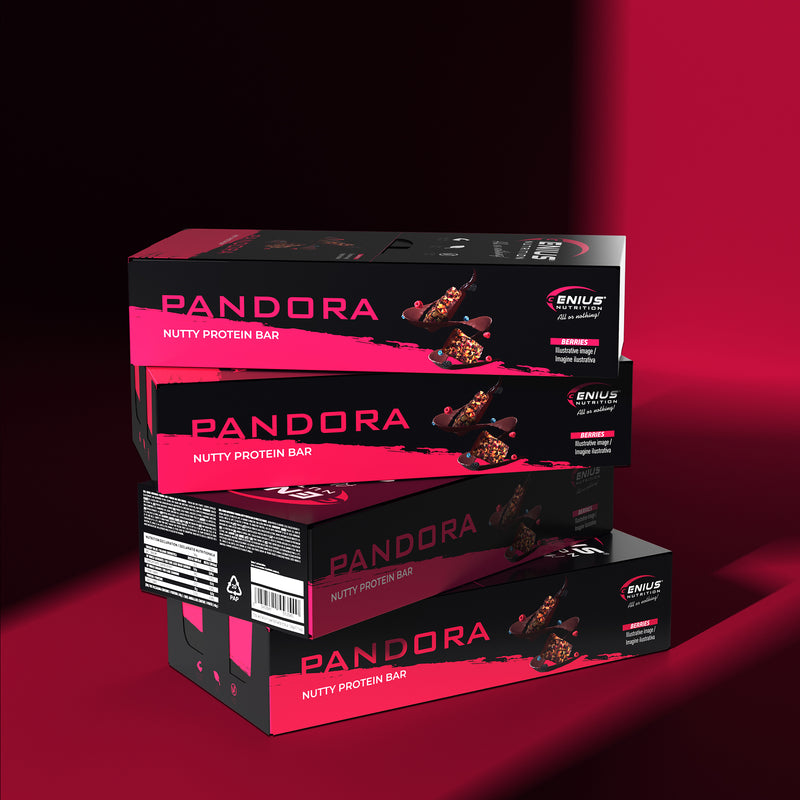 Load image into Gallery viewer, PANDORA NUTTY PROTEIN BAR® 40g