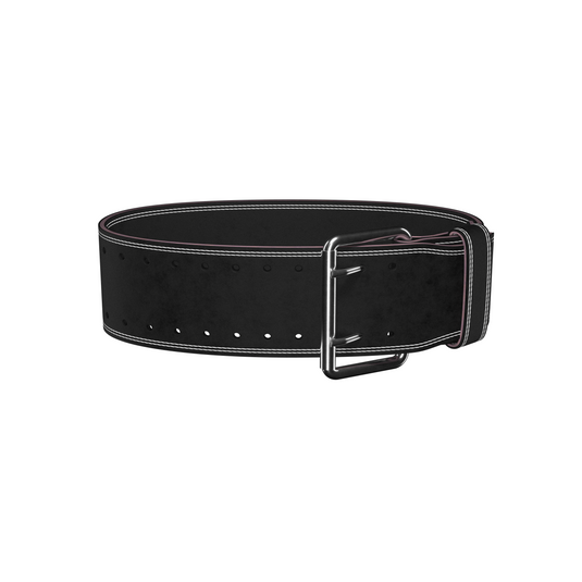 CENTURA FITNESS GG-1 (WEIGHTLIFTING BELT) Genius Nutrition - Accesoriu indispensabil pentru ridicarea greutatilor, ce asigura suport pentru zona lombara si abdominala, minimizand riscul de accidentari.