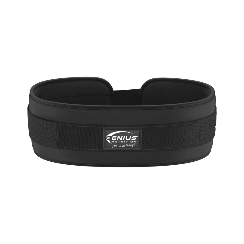 Load image into Gallery viewer, CENTURA FITNESS GG-3 (WEIGHTLIFTING BELT) Genius Nutrition - Accesoriu indispensabil pentru ridicarea greutatilor, ce asigura suport pentru zona lombara si abdominala, minimizand riscul de accidentari.
