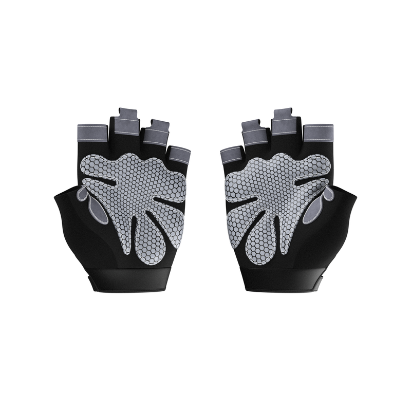 Load image into Gallery viewer, GYM GLOVES GG-3 Genius Nutrition BLACK – Performance and comfort in every workout! Made from high-quality materials, these gloves ensure optimal grip, flexibility, and durability.
