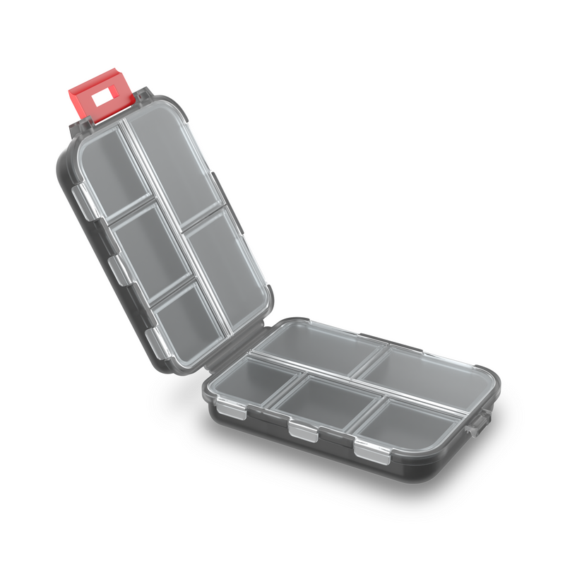 Load image into Gallery viewer, Genius Nutrition® Pill Box - Pill organizer fits easily in any pocket or bag, offering a convenient and secure way to carry tablets and capsules.
