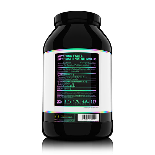 HYDRO-X5 1800g 60serv Genius Nutrition - Hydrolyzed whey protein supplement with rapid absorption with no added sugar and reduced lactose content for muscle recovery and growth.