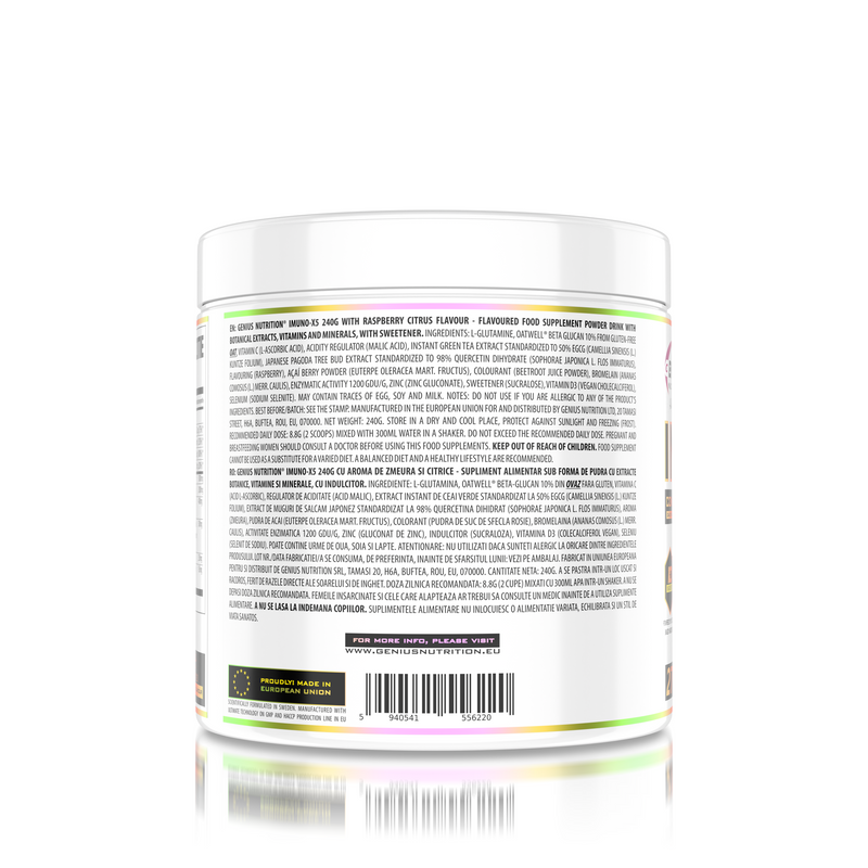 Load image into Gallery viewer, Create a premium CGI luxury pre-launch teaser using <<<img1>>> as the exact product reference.

Preserve the container exactly as shown in <<<img1>>>, including its original wide, bulky 2000g proportions, thick body, broad shoulders, oversized lid, glossy black plastic, label placement, colours, materials and premium finish. This is a large 2000g protein container and must remain the unmistakable hero of the composition. Never alter the proportions. Never make the container slimmer, taller, narrower, elonga
