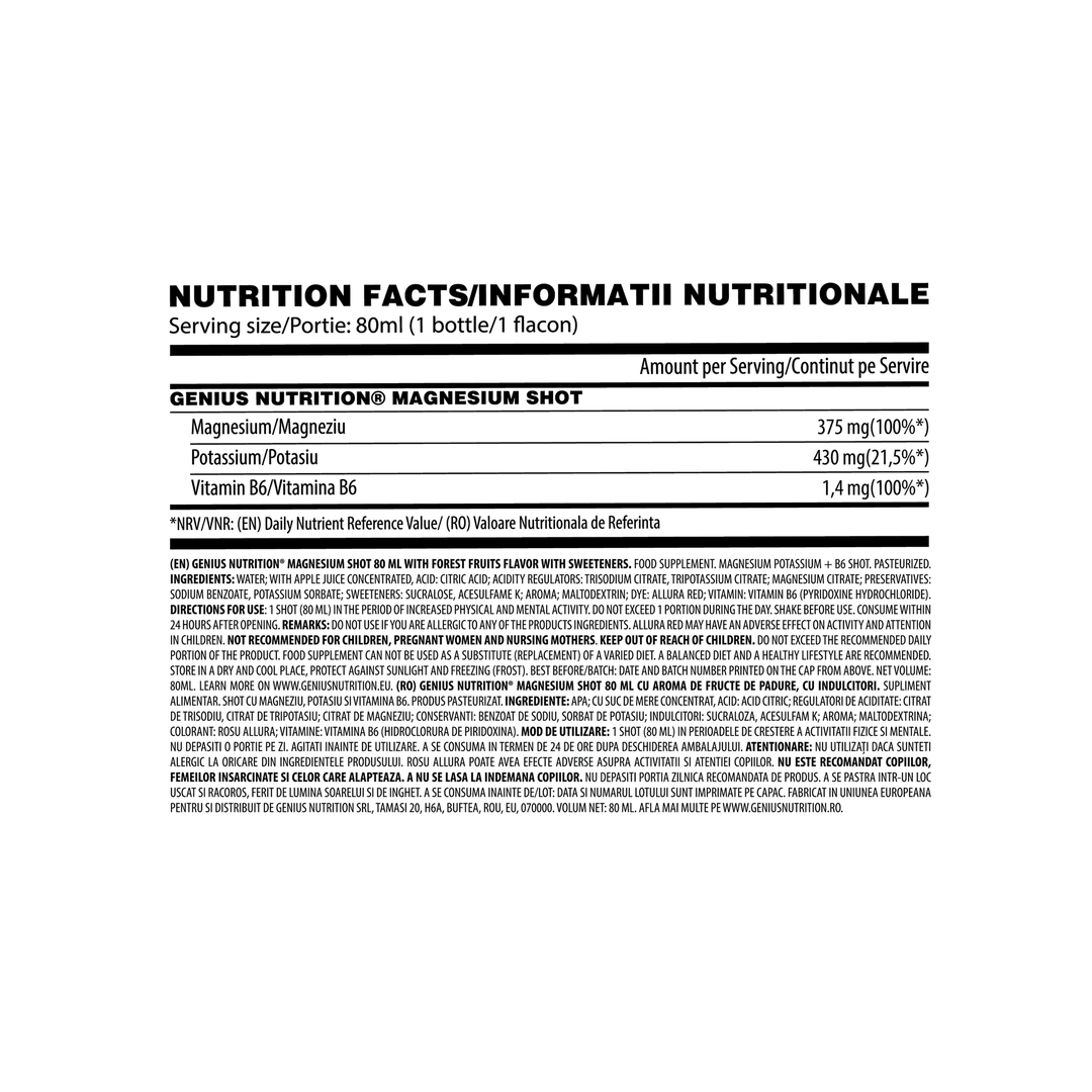 Magnesium Shot 80ml