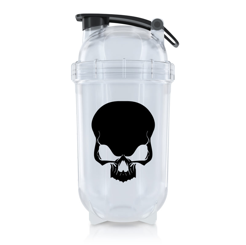 Load image into Gallery viewer, Shaker WARCRY® 500ml Transparent - Made from durable Tritan with a 500ml/16oz capacity, this BPA-free shaker provides a safe and healthy way to enjoy drinks. Its smart design features a leak-resistant lid to prevent spills.
