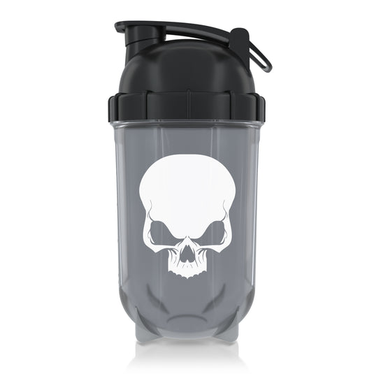 Shaker WARCRY® 500ml Transparent Black - Made from durable Tritan with a 500ml/16oz capacity, this BPA-free shaker provides a safe and healthy way to enjoy drinks. Its smart design features a leak-resistant lid to prevent spills.