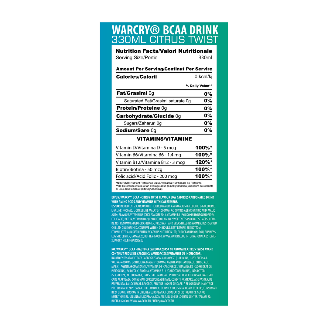 WARCRY® BCAA 330ML