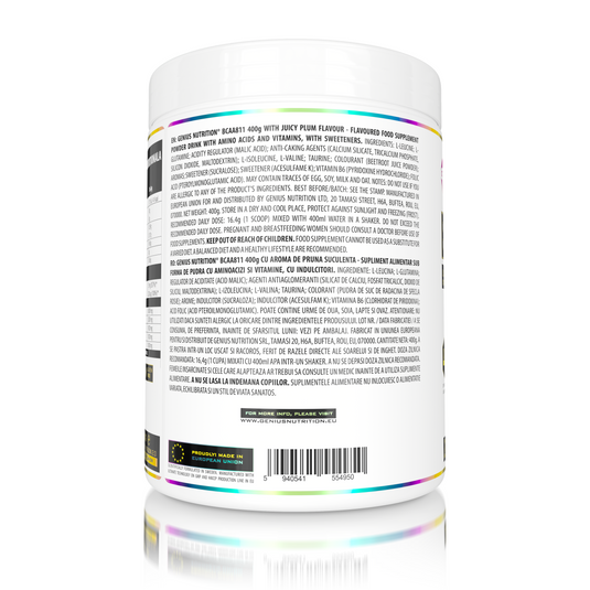 BCAA811 400g/25big serv