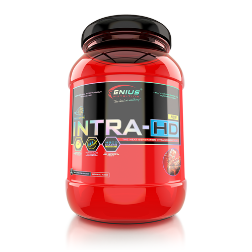 INTRA-HD 750g 24serv Genius Nutrition American Cola - Intra-workout supplement for glycogen replenishment, energy, muscle volumization and endurance.