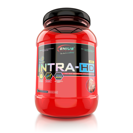 INTRA-HD 750g 24serv Genius Nutrition American Cola - Intra-workout supplement for glycogen replenishment, energy, muscle volumization and endurance.