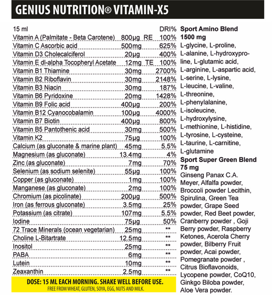 Vitamin-X5 Liquid 500ml